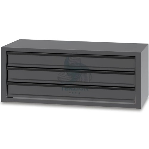 Armadio 2 Ante Con Staffa 3 Cassetti Lamiera Arredo Officina C45PRO 2.0