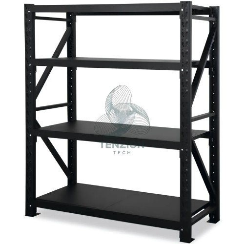 Scaffalatura Ampia Campata 4 Ripiani Arredo Officina C45PRO 2.0
