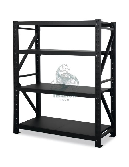 Scaffalatura Ampia Campata 4 Ripiani Arredo Officina C45PRO 2.0