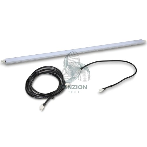 Profilo Strip Led Alluminio Con Interruttore Soft Touch Per Arredo Officina