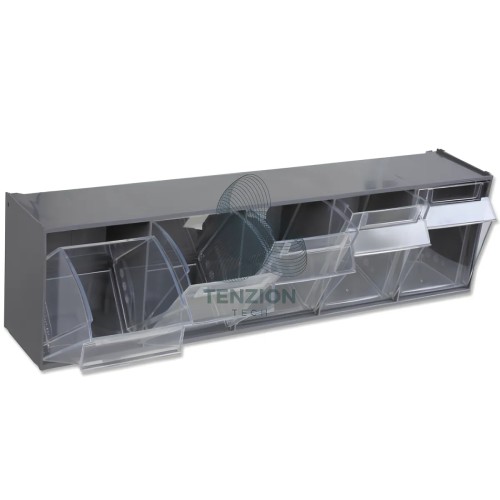 Portaminuterie 5 Vaschette Da Parete Con Supporto