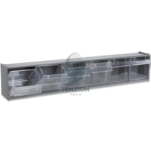 Portaminuterie 6 Vaschette Da Parete Con Supporto