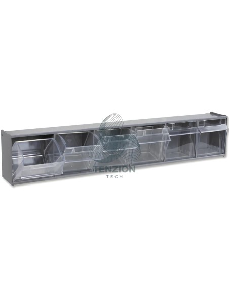 Portaminuterie 6 Vaschette Da Parete Con Supporto