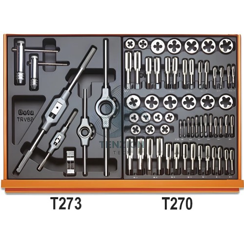 Assortimento 228 Utensili In Termoformato Rigido ABS Manutenzioni Industriali