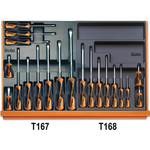 Assortimento 152 Utensili In Termoformato Rigido ABS Manutenzioni Industriali