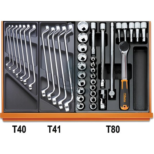 Assortimento 257 Utensili In Termoformato Rigido ABS Manutenzioni Industriali