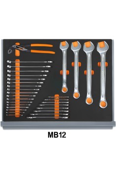 Assortimento 132 Utensili In Vassoio Morbido EVA Per Cassettiera C35 Manutenzioni Industriali 2