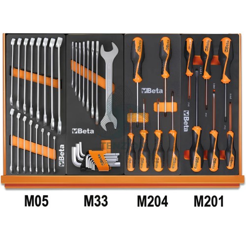 Assortimento 90 Utensili In Vassoio Morbido EVA Universali