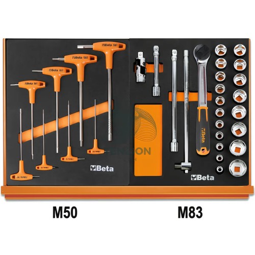 Assortimento 144 Utensili In Vassoio Morbido EVA Universali