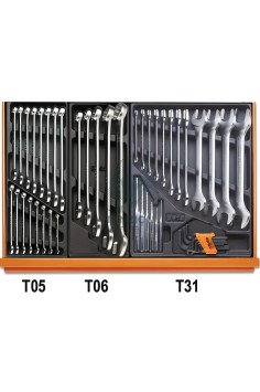 Assortimento 146 Utensili In Termoformato Rigido ABS Universali 2
