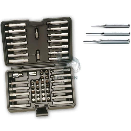 Assortimento 197 Utensili In Termoformato Rigido ABS Universali