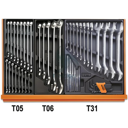 Assortimento 161 Utensili In Termoformato Rigido ABS Universali