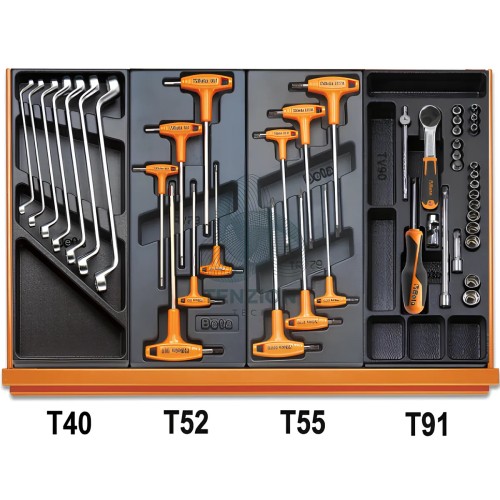 Assortimento 161 Utensili In Termoformato Rigido ABS Universali