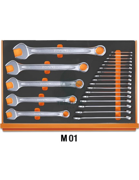 Assortimento 215 Utensili In Vassoio Morbido EVA Universali