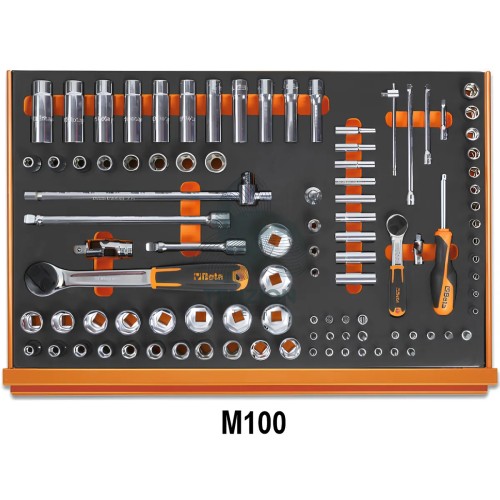 Assortimento 215 Utensili In Vassoio Morbido EVA Universali