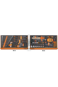 Assortimento 108 Utensili In Vassoio Morbido EVA Universali