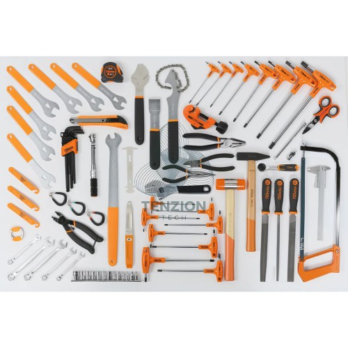 Assortimento 90 Utensili Riparazioni Biciclette