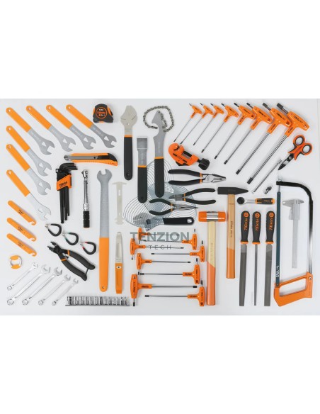 Assortimento 90 Utensili Riparazioni Biciclette