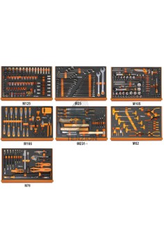 Assortimento 333 Utensili In Vassoio Morbido EVA Autoriparazioni