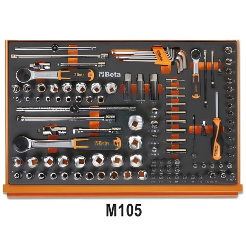 Assortimento 333 Utensili In Vassoio Morbido EVA Autoriparazioni