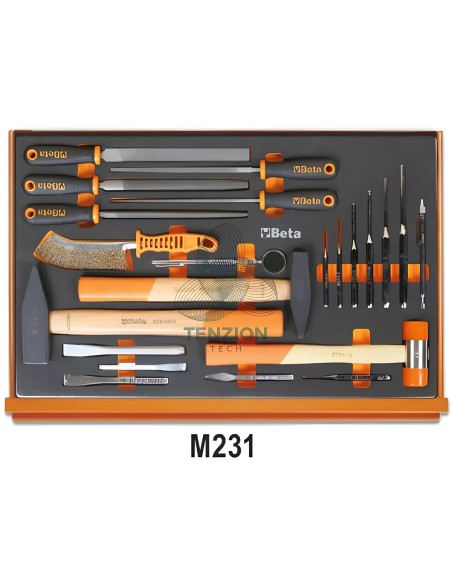 Assortimento 333 Utensili In Vassoio Morbido EVA Autoriparazioni