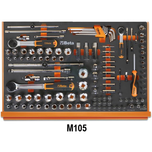 Assortimento 273 Utensili In Vassoio Morbido EVA Autoriparazioni