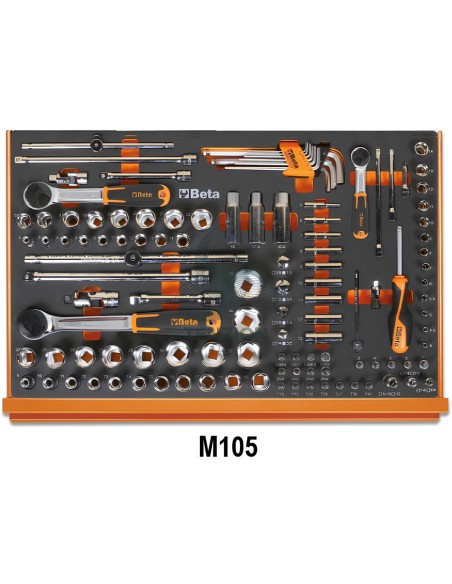 Assortimento 273 Utensili In Vassoio Morbido EVA Autoriparazioni