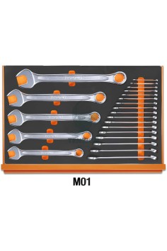 Assortimento 214 Utensili In Vassoio Morbido EVA Universali 2