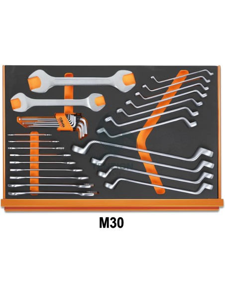Assortimento 214 Utensili In Vassoio Morbido EVA Universali