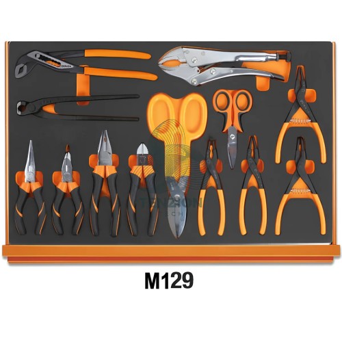 Assortimento 214 Utensili In Vassoio Morbido EVA Universali