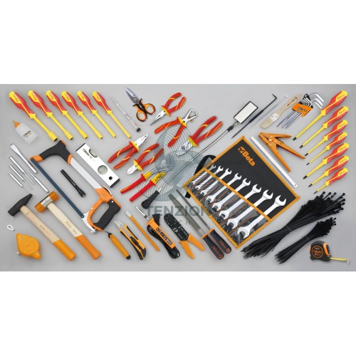 Assortimento 64 Utensili 200 Fascette Elettrotecnica