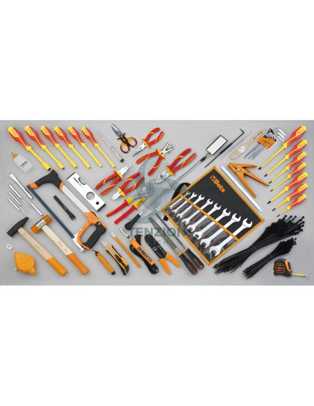 Assortimento 64 Utensili 200 Fascette Elettrotecnica