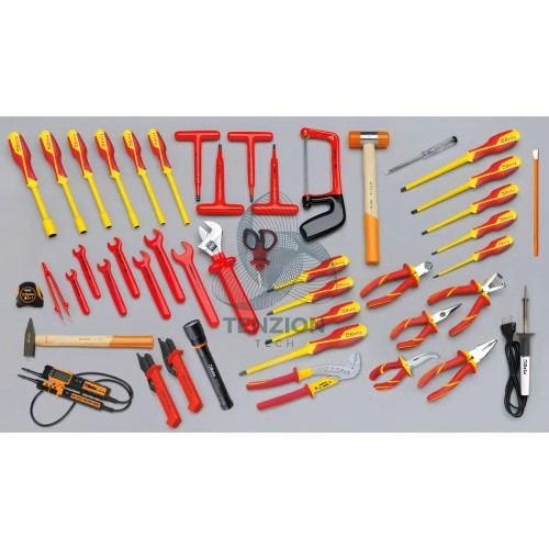 Assortimento 46 Utensili Elettrotecnica