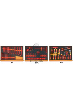 Assortimento 66 Utensili In Vassoio Morbido EVA Elettrotecnica