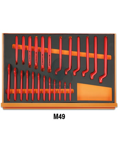 Assortimento 66 Utensili In Vassoio Morbido EVA Elettrotecnica