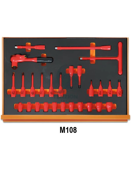 Assortimento 66 Utensili In Vassoio Morbido EVA Elettrotecnica