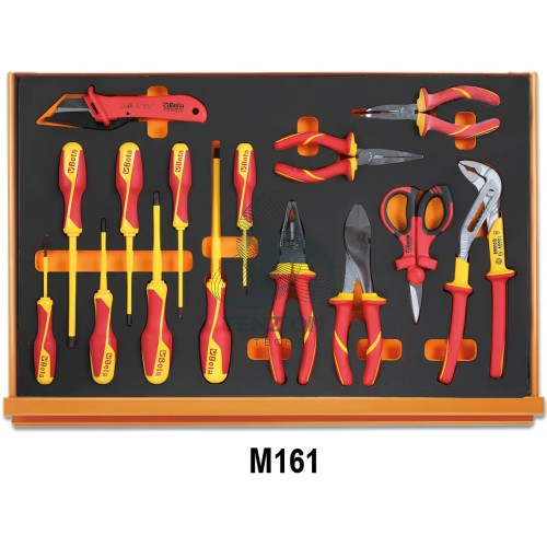 Assortimento 66 Utensili In Vassoio Morbido EVA Elettrotecnica