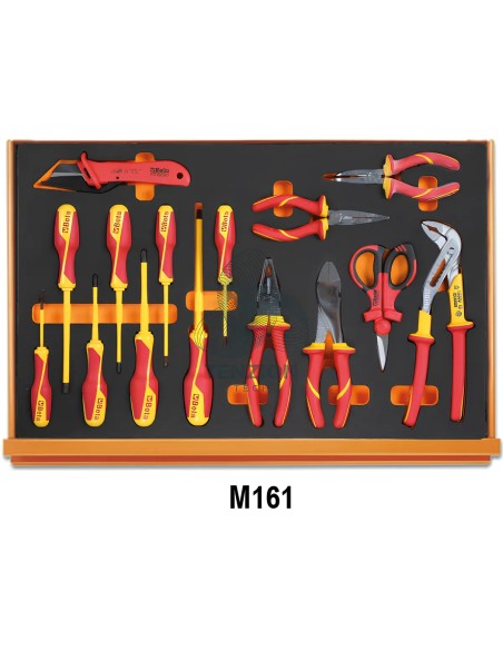 Assortimento 66 Utensili In Vassoio Morbido EVA Elettrotecnica