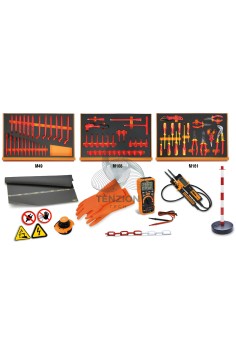 Assortimento 81 Utensili In Vassoio Morbido EVA Autoriparazioni