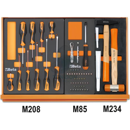 Assortimento 170 Utensili In Vassoio Morbido EVA Autoriparazioni