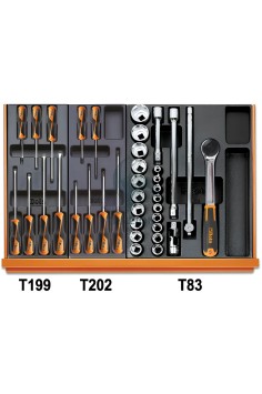 Assortimento 102 Utensili In Termoformato Rigido ABS Autoriparazioni 2