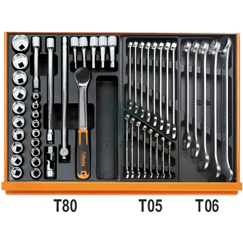 Assortimento 153 Utensili In Termoformato Rigido ABS Autoriparazioni
