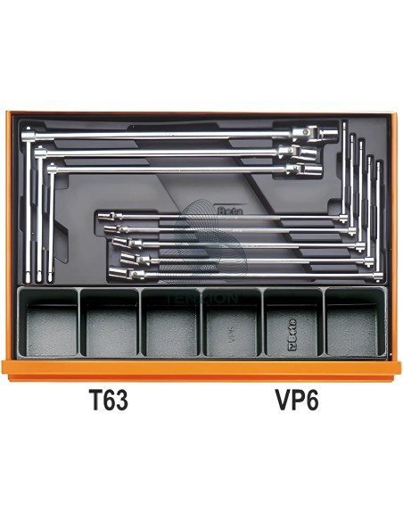 Assortimento 153 Utensili In Termoformato Rigido ABS Autoriparazioni
