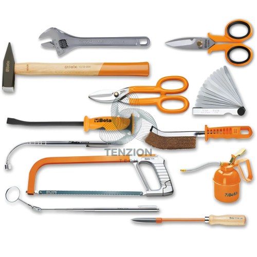 Assortimento 193 Utensili In Termoformato Rigido ABS Autoriparazioni