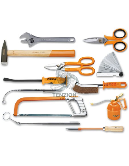 Assortimento 193 Utensili In Termoformato Rigido ABS Autoriparazioni