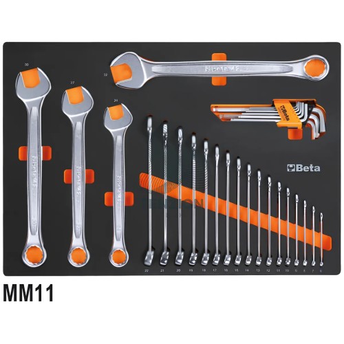 Assortimento 199 Utensili In Vassoio Morbido EVA Universali