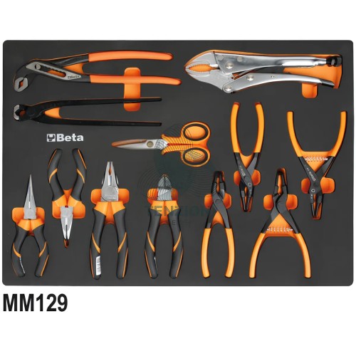 Assortimento 199 Utensili In Vassoio Morbido EVA Universali