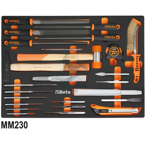 Assortimento 199 Utensili In Vassoio Morbido EVA Universali