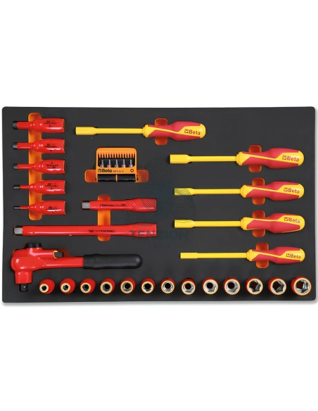 Modulo Morbido EVA 36 Utensili Isolati 1000V