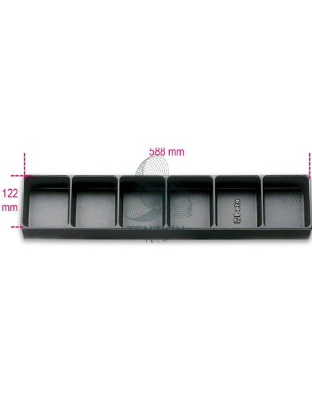Termoformato Rigido ABS 6 Vaschette Portaminuterie